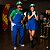 Fantasias Casal Luigi Adulto - somente aluguel - Imagem 1
