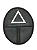 Máscara Round 6 Triangulo EVA - Imagem 1