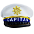 Quepe Capitão Marinha - Imagem 1
