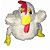 Chapéu Galinha Pelúcia - Imagem 1