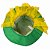 Cartola Palhaço Acoplado Verde - Imagem 2