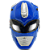 Máscara Power Rangers Plástico Azul - Imagem 1