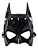 Máscara Batman Plástico - Imagem 1