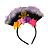 Tiara Pirata Halloween Flores - Imagem 1