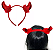 Tiara Diabinha Paetê - Imagem 1