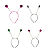Tiara Bolinhas Lisas - Imagem 1