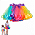 Saia Tule Colorida Fitas 30 Cm - Imagem 1