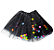 Saia Tule Bolinhas Coloridas 30 Cm - Imagem 1