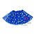 Saia Tule Glitter Estrelas 30 Cm - Imagem 1