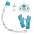 Kit Elsa c/ Luva - Imagem 1