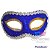 Máscara Glitter Borda Decorada 46 - Imagem 1