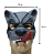 Máscara Látex Lobo Mau Metade - Imagem 2