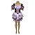 Vestido Junino Luxo Ajustável em Cetim - Imagem 1