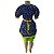Vestido Junino Florido com Rendas - Imagem 2