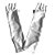 Luva Lycra Inf Longa T12 - Imagem 2