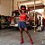 Fantasia Bombeira Mini Blusa Adulto - SOMENTE ALUGUEL - Imagem 1