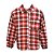 Camisa Xadrez Flanela Vermelho e Branca - SOMENTE ALUGUEL - Imagem 1