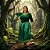 Fantasia Fiona Veludo Adulto - SOMENTE ALUGUEL - Imagem 1