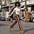 Fantasia Feminina Hippie Calça Adulto - SOMENTE ALUGUEL - Imagem 1
