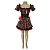 Vestido Junino Luxo Preto - SOMENTE ALUGUEL - Imagem 1