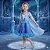 Fantasia Infantil Elsa Estampada - Imagem 1