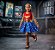 Fantasia Infantil Mulher Maravilha Luxo - Imagem 1