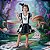 Fantasia Infantil Dama Dark Leg - Imagem 1