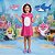 Fantasia Infantil Tubarão Rosa Feminina Fan - Imagem 1