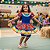 Fantasia Infantil Festa Junina Feminino - Laços e Rosas 0204 - Imagem 2