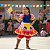 Fantasia Infantil Festa Junina Feminino - Laço Vermelho - Imagem 1