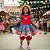 Fantasia Infantil Festa Junina Feminino - Ana Flores 0222 - Imagem 3