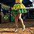 Saia Brasil Estrelas Cetim Infantil - Imagem 1