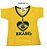 Camiseta Brasil I Love Infantil - Imagem 1