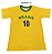 Camiseta 10 Azul Brasil Infantil - Imagem 5
