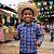 Camisa Xadrez Infantil Quadrados Festa Junina Lj - Imagem 1