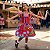 Fantasia Infantil Festa Junina Feminino - Xadrez com Corset 1821 - Imagem 2