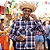 Camisa Xadrez Adulto Festa Junina Flcd - Imagem 1