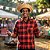 Camisa Xadrez Adulto Festa Junina Flcd - Imagem 7