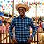 Camisa Xadrez Adulto Festa Junina Flcd - Imagem 10