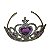 Tiara Princesa Móvel Plástico Prata - Imagem 4
