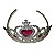Tiara Princesa Móvel Plástico Prata - Imagem 5