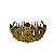 Tiara Mini Coroa de Pente Ouro - Imagem 1