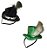 Tiara Mini Cartola c/ Penas - Imagem 1