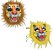 Máscara Tigre EVA - Imagem 1