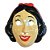 Máscara Branca de Neve Plástico - Imagem 1