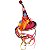 Tiara Palhacinha Glitter Luxo - Imagem 2