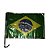 BANDEIRA BRASIL PLASTICA C/HASTE DE CARRO 30X48CM - Imagem 1