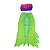 Fantasia Infantil Feminina Sereia Top - Imagem 2