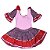 Conjunto Junino Feminino Pipas Infantil Festa Junina - Imagem 2
