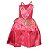 Fantasia Infantil Feminina Princesa Brilho Pink Lt - Imagem 1